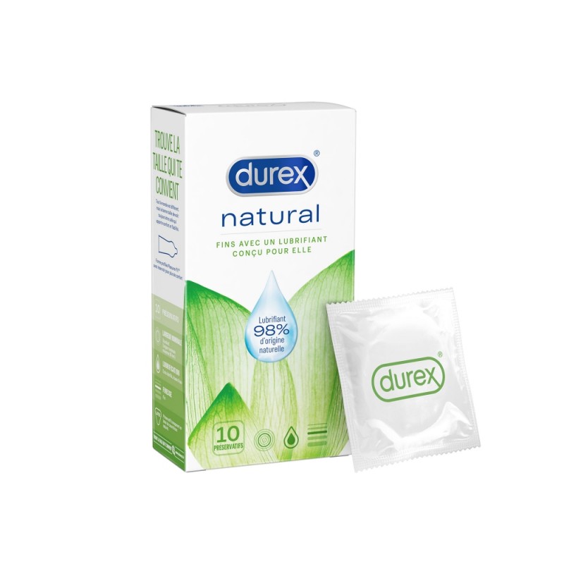 Preservativi Natural Confezione da 10 di Durex