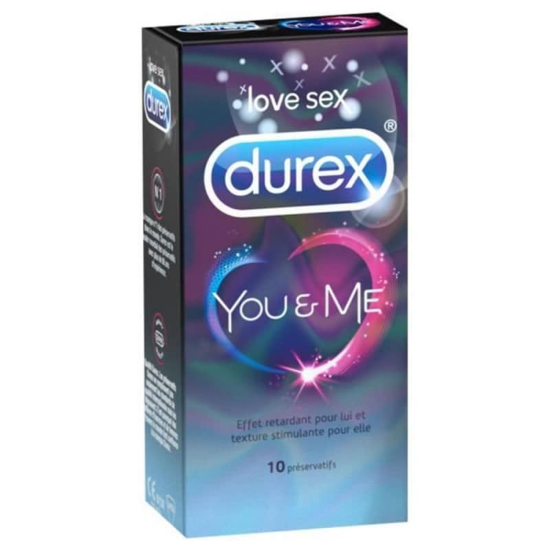 Preservativi You & Me nella confezione da 10 di Durex