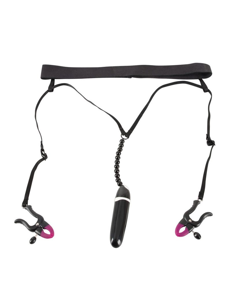 String Vibrant Clips et Vibromasseur main product photo