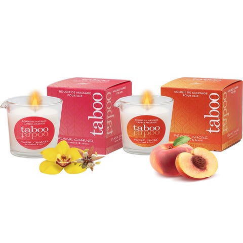Bougie de Massage Taboo Pour Elle
