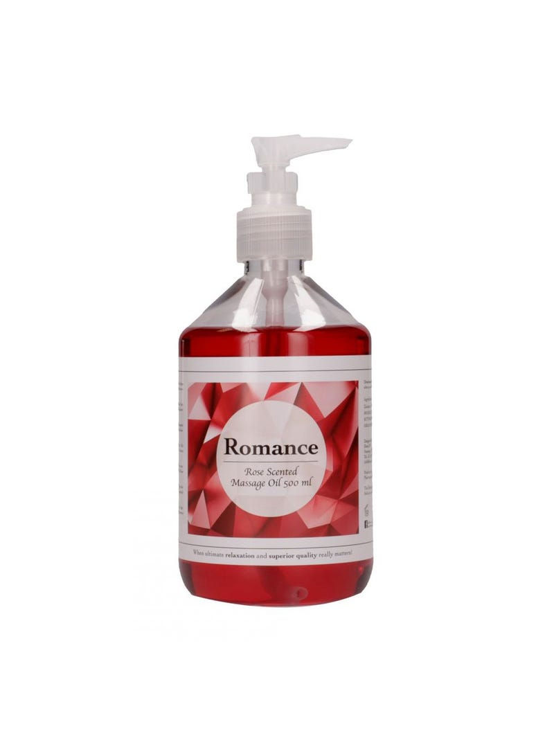 Huile de Massage aux Plantes Romance Rose main product photo