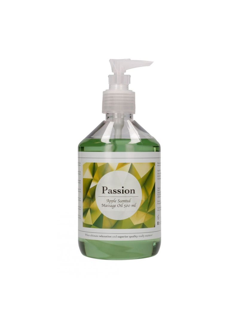 Huile de Massage aux Plantes Passion Pomme main product photo