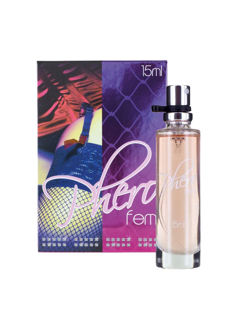 Eau de Parfum pour Femme aux Phéromones PheroFem 15 ml main product photo