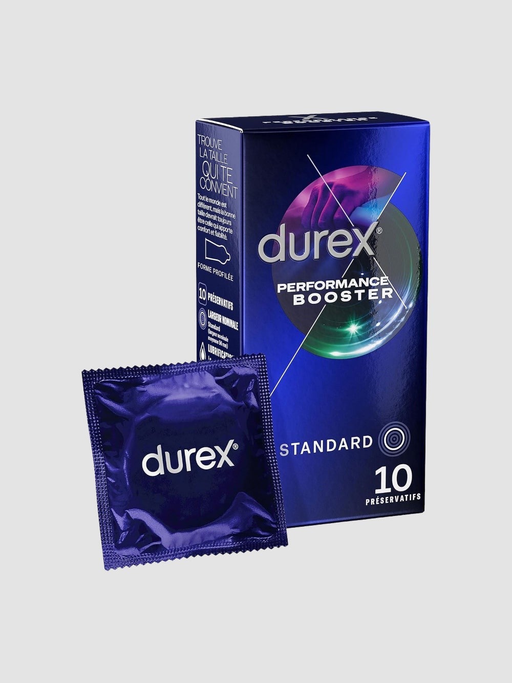 Durex Preservatifs Performance Booster 10 Pereservatifs - Image 3