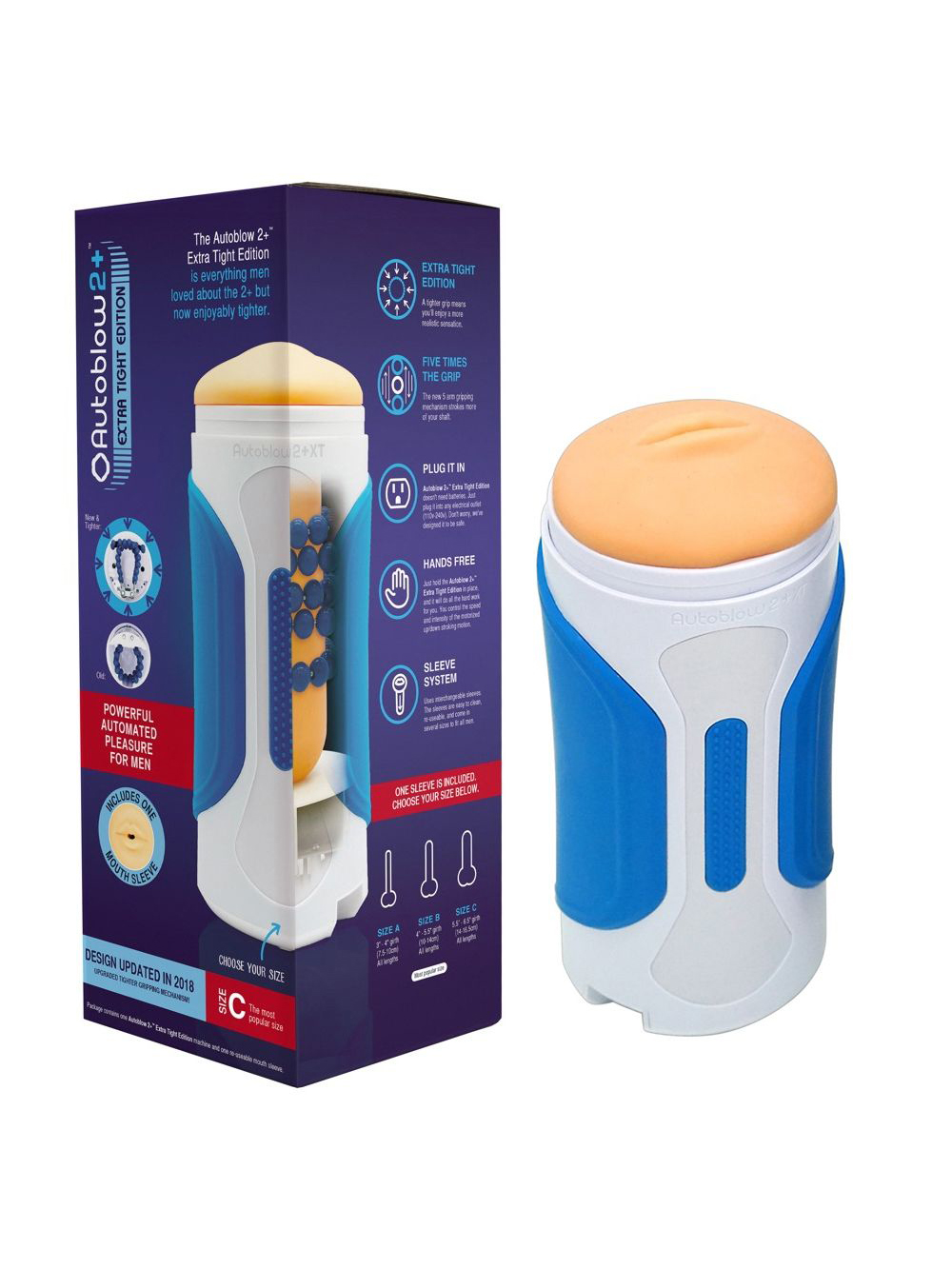 Masturbatore Automatico Autoblow 2 + Extra Thight Edition Taglia C