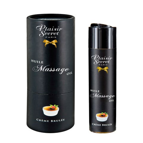 Huile de Massage Gourmande Crème Brûlée