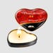Bougie de massage mini coeur noix de coco 35 ml