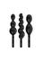 Kit 3 Plugs Anal Satisfyer Booty Call Black