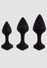 Kit de 3 Plugs Anal Bibi