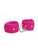 Menottes Poignets Plush Leather Wrist Cuffs