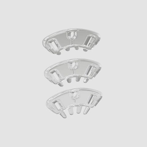 Kit de 3 Espaceurs Fang Gang pour Cage de Chasteté Pubic Enemy N°1 & N°2