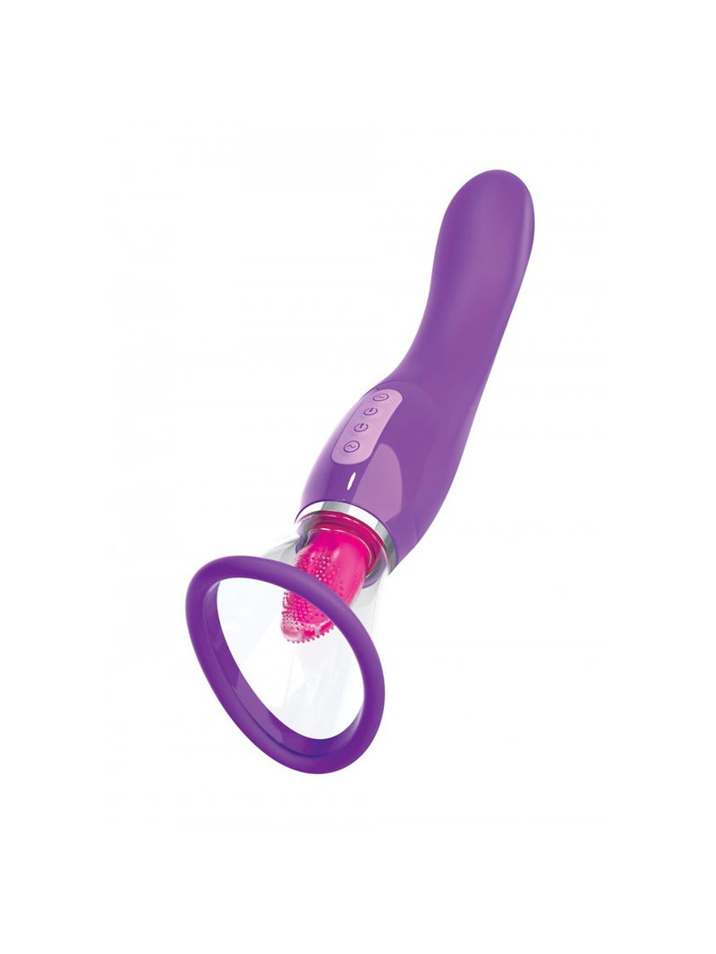 Pompe à  Vagin avec Langue Vibrante Fantasy For Her main product photo