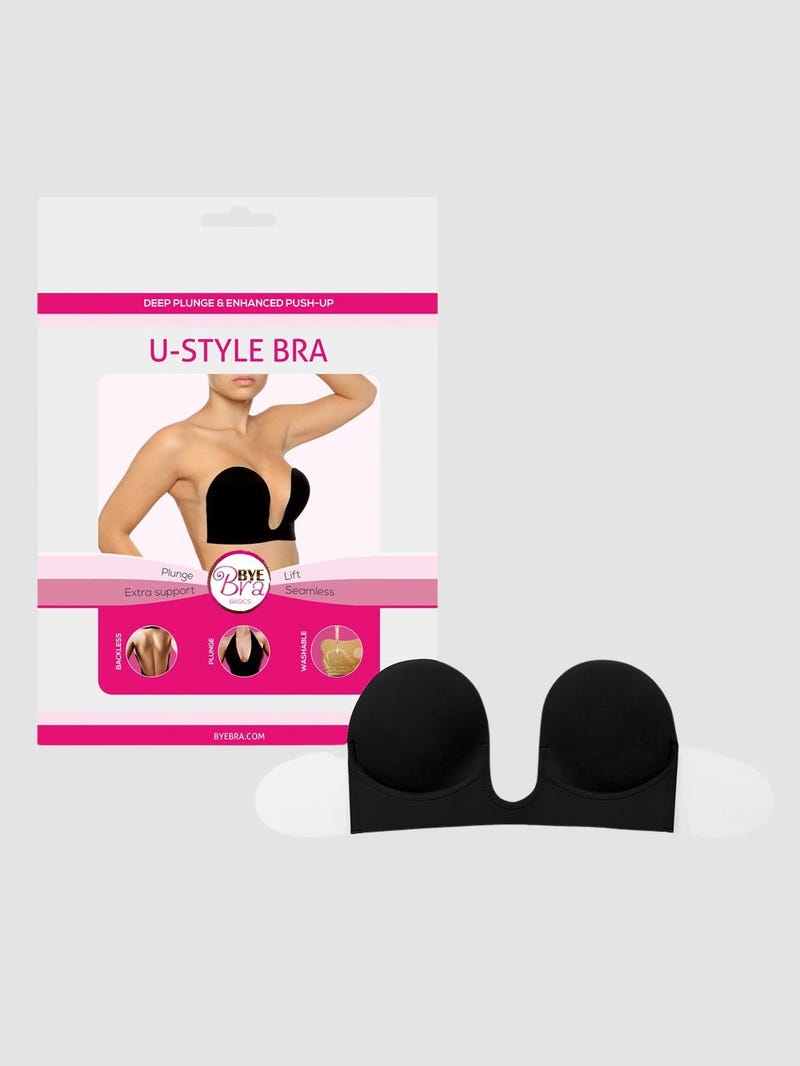 Soutien-Gorge Adhésif U-Style Bra Noir