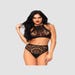 Ensemble 2 Pièces 81552 Dentelle Effet Crochet