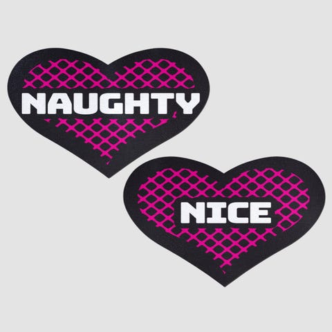 Caches-Seins Coeur Naughty and Nice