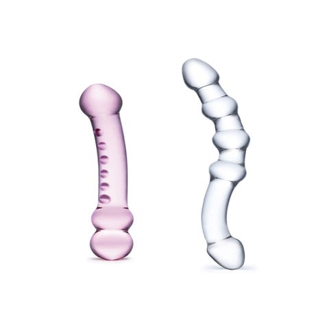 Kit de 2 Dildos en Verre Double Pleasure Set