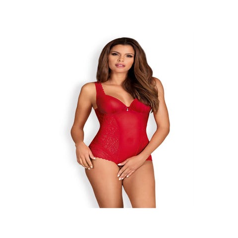 Body Ouvert Rougebelle Rouge