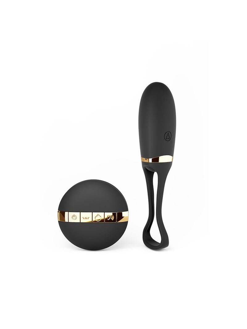 Ovetto Vibrante con Telecomando Secret Delight Black & Gold Edition main product photo