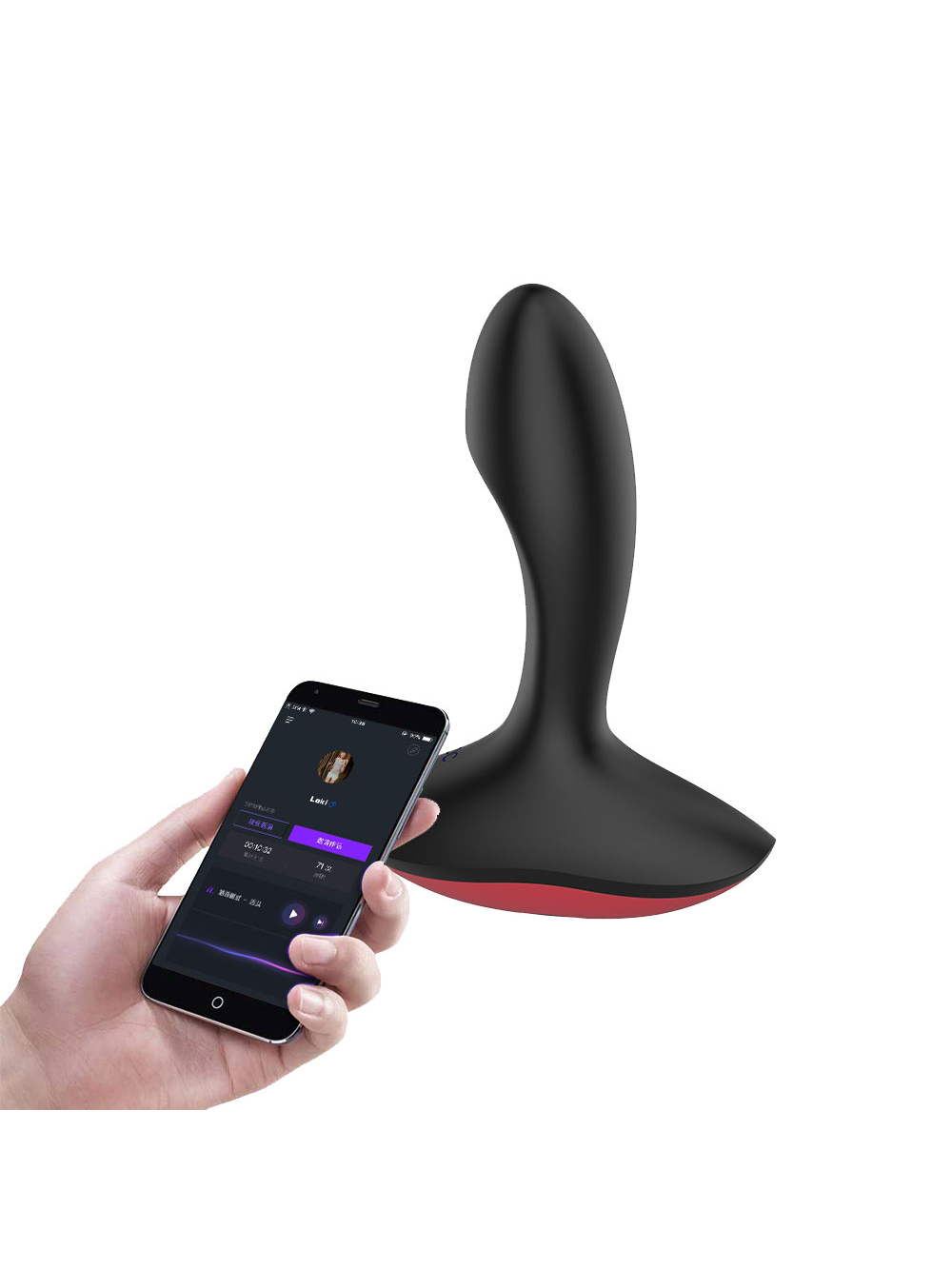 Massaggiatore Prostatico Connesso Solstice