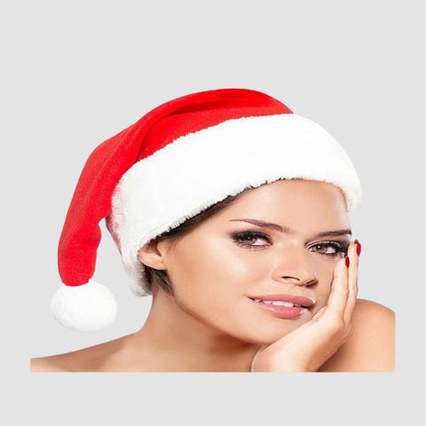 Bonnet Velours Mère Noël 