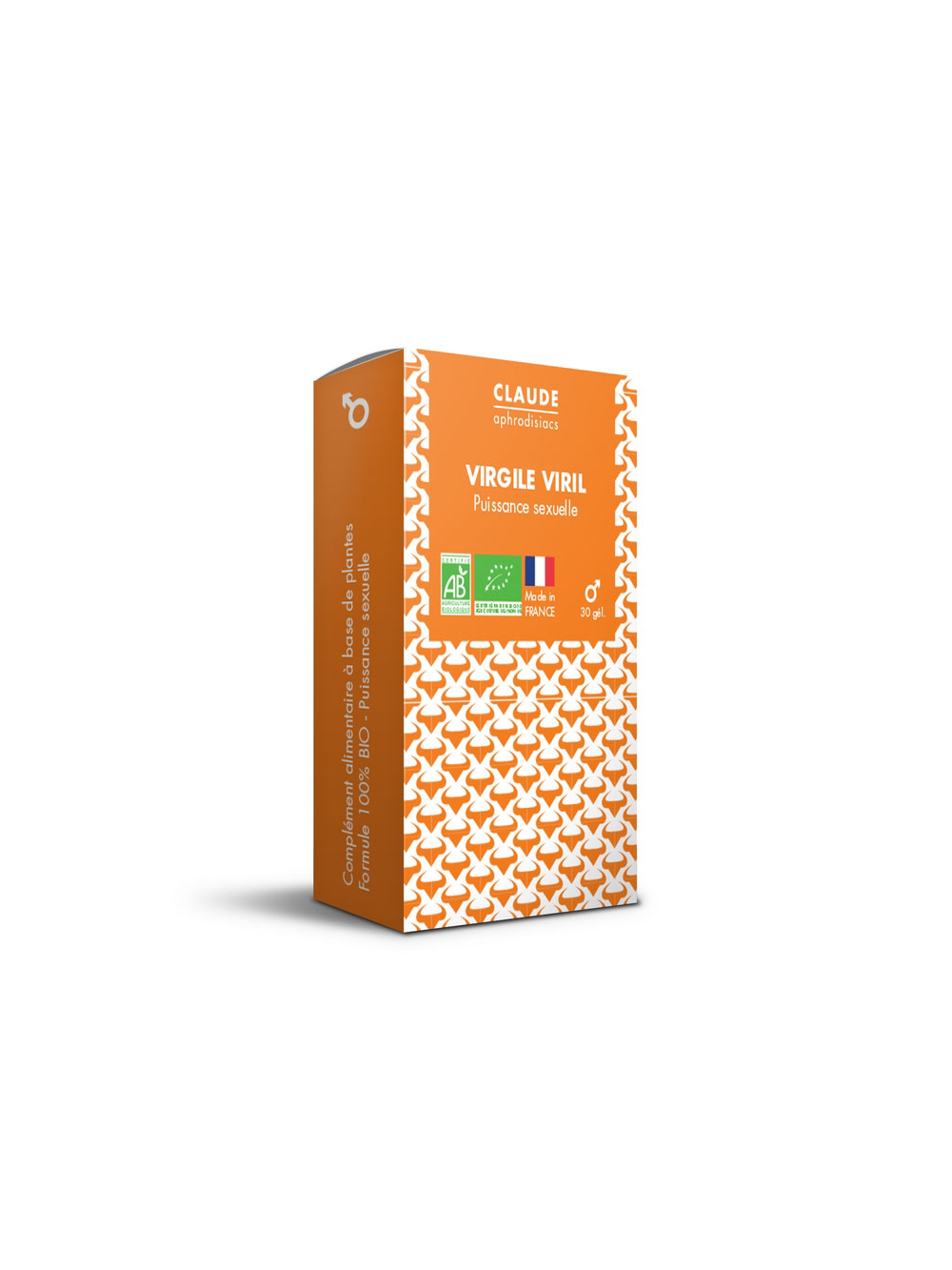 Afrodisiaco Maschile Virgile Viril BIO x30 main product photo