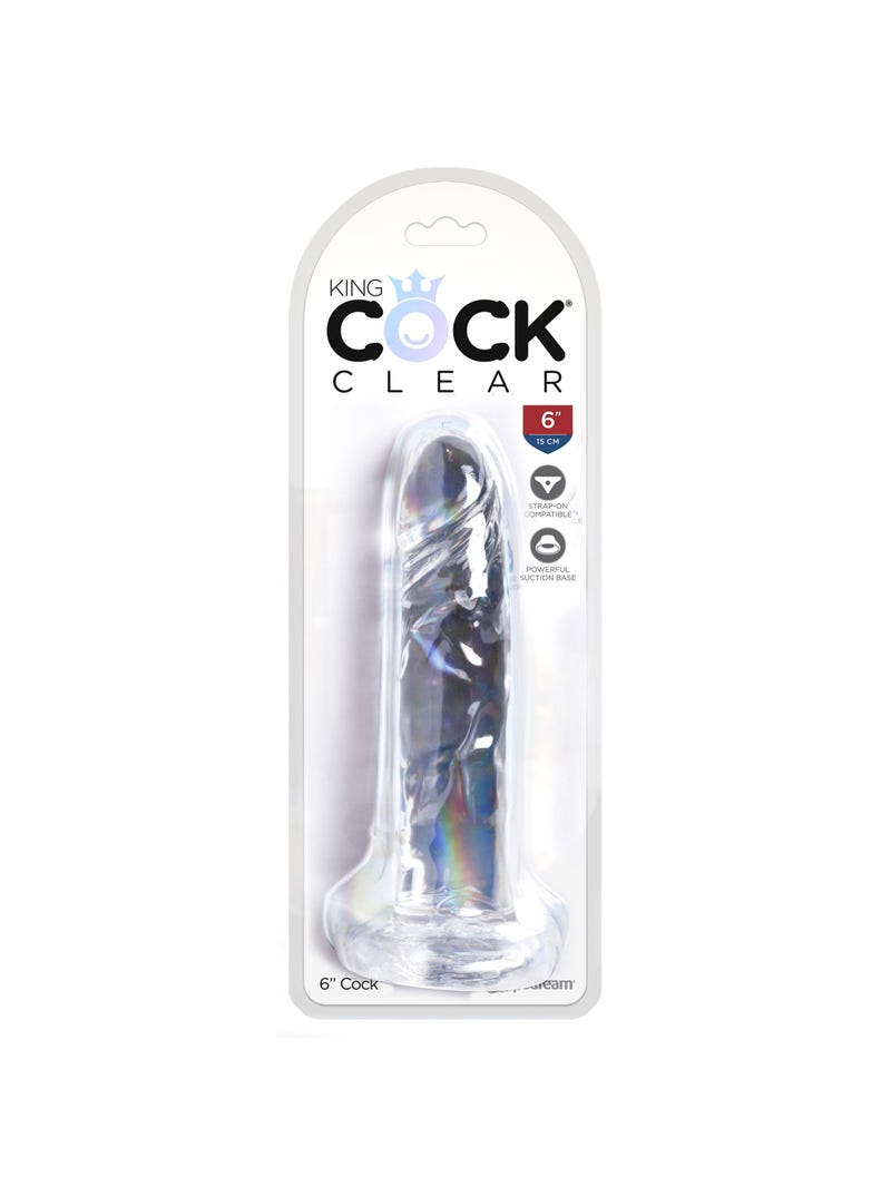Gode Ventouse 15,2 cm King Cock Clear main product photo