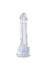 Dildo avec Testicules 17,8 cm King Cock Clear
