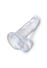 Dildo avec Testicules 17,8 cm King Cock Clear