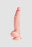 Dildo avec Testicules 20,3 cm Triple Density King Cock Plus 3D