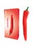 Vibromasseur Piment Rouge Gemüse The Red Pepper