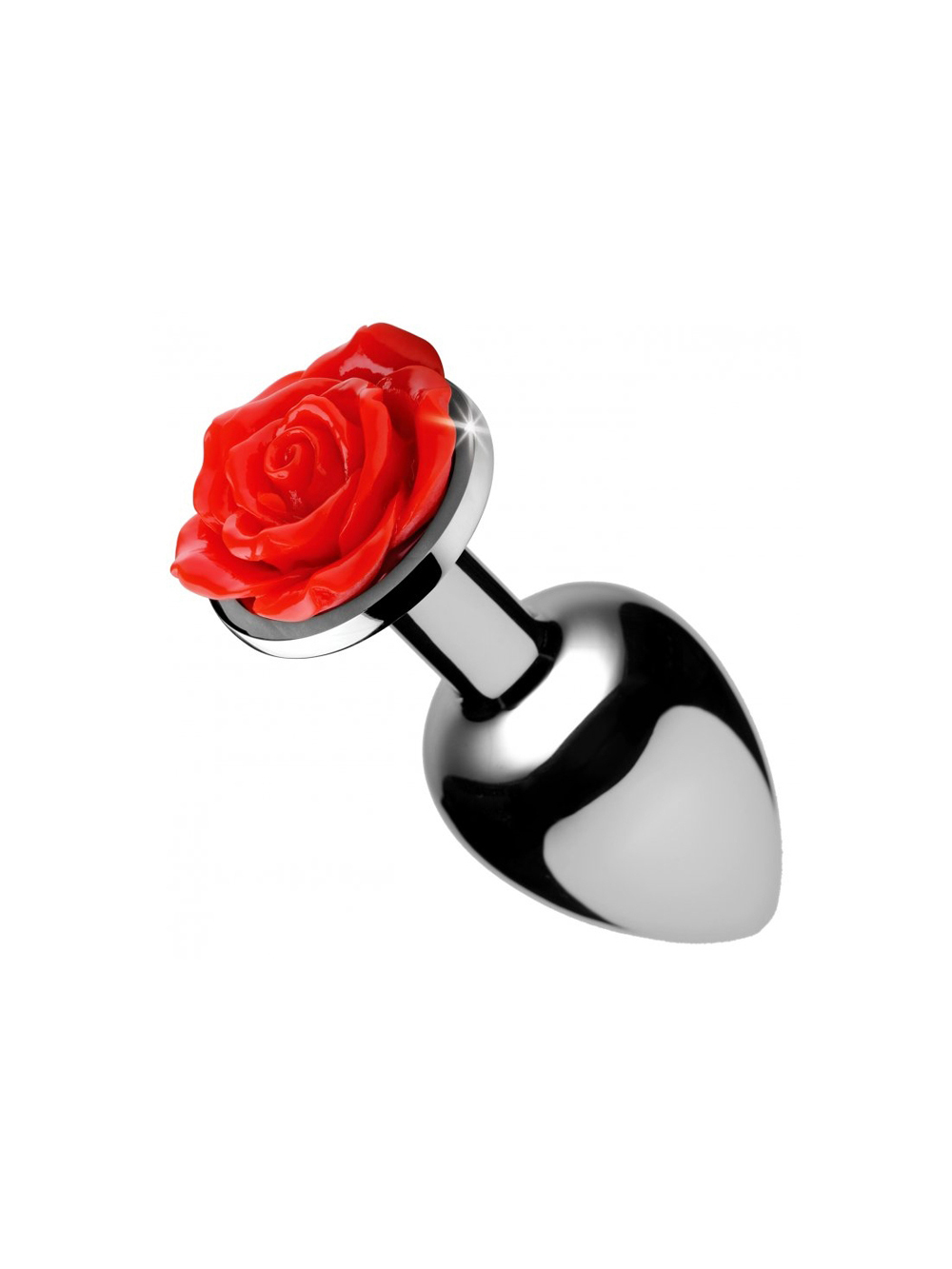 Plug Anale con Gioiello a Red Rose Medium main product photo