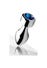 Plug Anal Métal Weighted Bijou Blue Gem Small