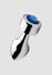 Plug Anal Métal Weighted Bijou Blue Gem Large