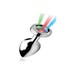 Plug Anal Métal Lumineux Light Up Medium