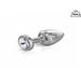 Plug Anale Gioiello XS in Acciaio Dream Argento