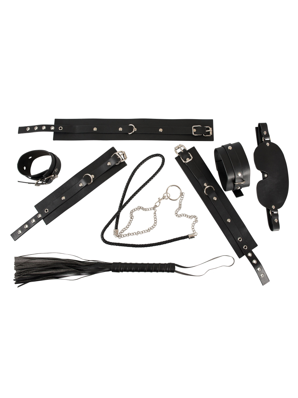 Kit BDSM & Sac Fetish 7 Pièces main product photo