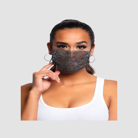 Masque de Protection Harlow Brillant Noir