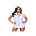Costume Infirmiàre 2 Piàces Blanc & Rouge