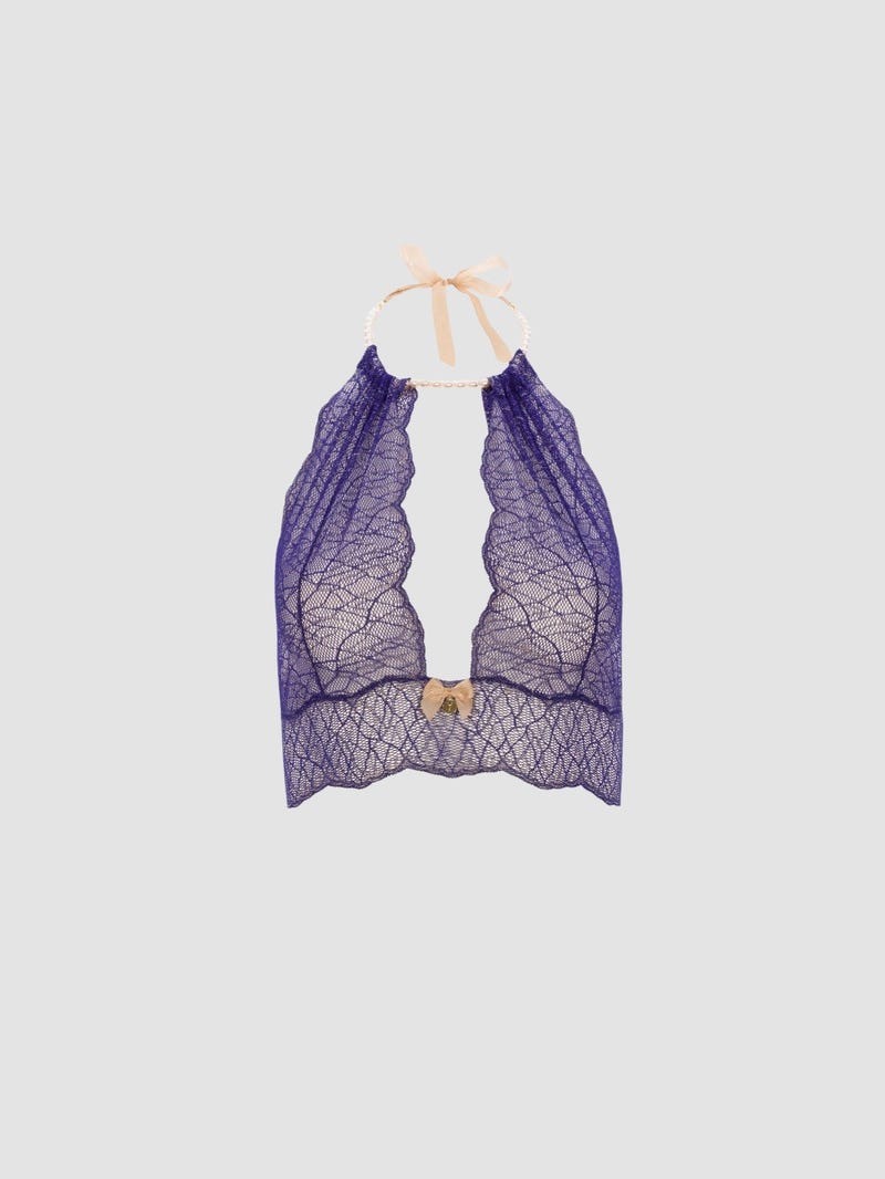 Bralette à Perles Sydney Bleue