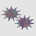 Caches-Tétons Cristaux Disco Violets