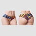 Culotte Invisible Go Wild Tiger Bleue & Jaune