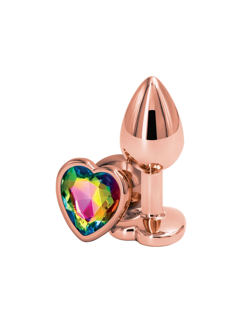 Plug Anale Gioiello Cuore Rear Assets Oro Rosa S main product photo