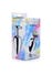 Plug Anal Métal Bijou Rainbow Prism Heart Large