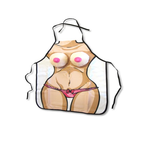 Tablier Coquin Femme Seins