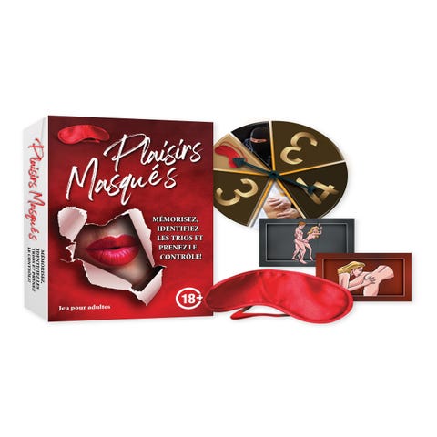 Jeu Coquin Mémo Plaisirs Masqués
