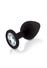 Coffret plug anal Zoé noir 3 pièces