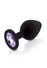 Coffret plug anal Zoé noir 3 pièces