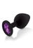 Coffret plug anal Zoé noir 3 pièces
