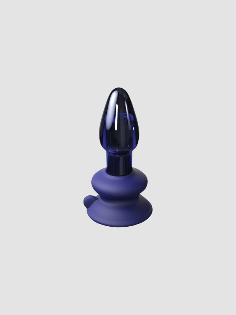 Plug Anal en Verre Vibrant Icicles N°85