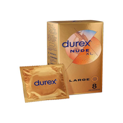 Préservatifs Nude XL Extra Large Boîte de 8